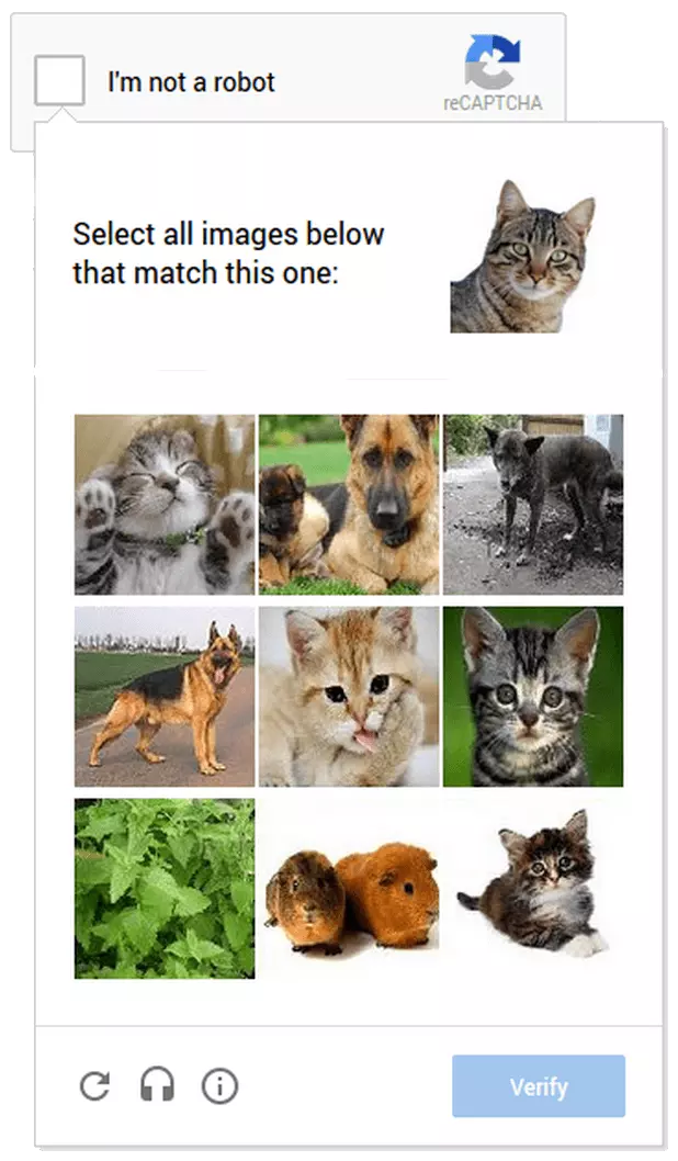 نمونه کپچا (CAPTCHA) تصویری