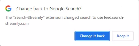 warning-changed-default-search-engine تغییر موتور جستجو پیشفرض 
